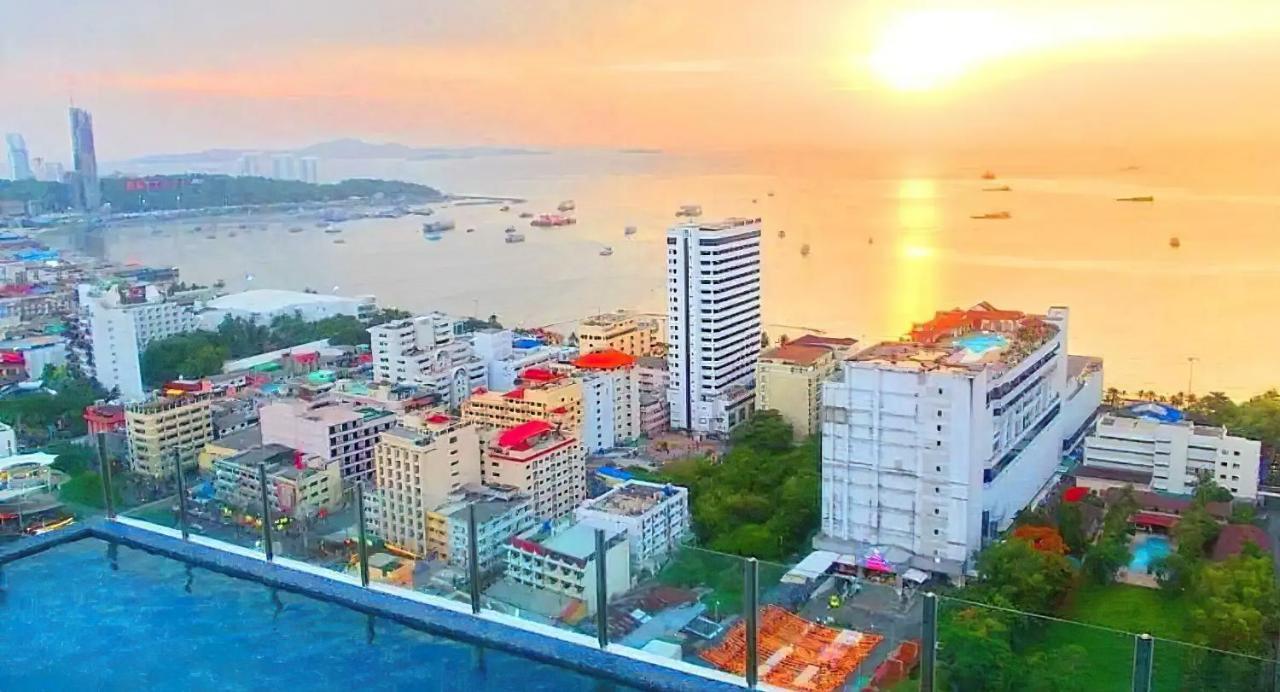 Central Pattaya - Infinity Pool Condo Pattaya View Esterno foto