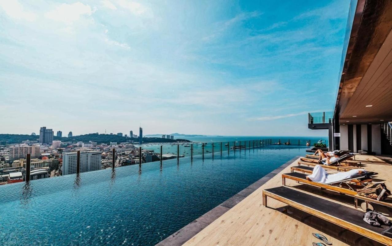 Central Pattaya - Infinity Pool Condo Pattaya View Esterno foto
